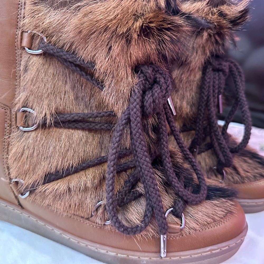 Isabel Marant Goat skin boots.